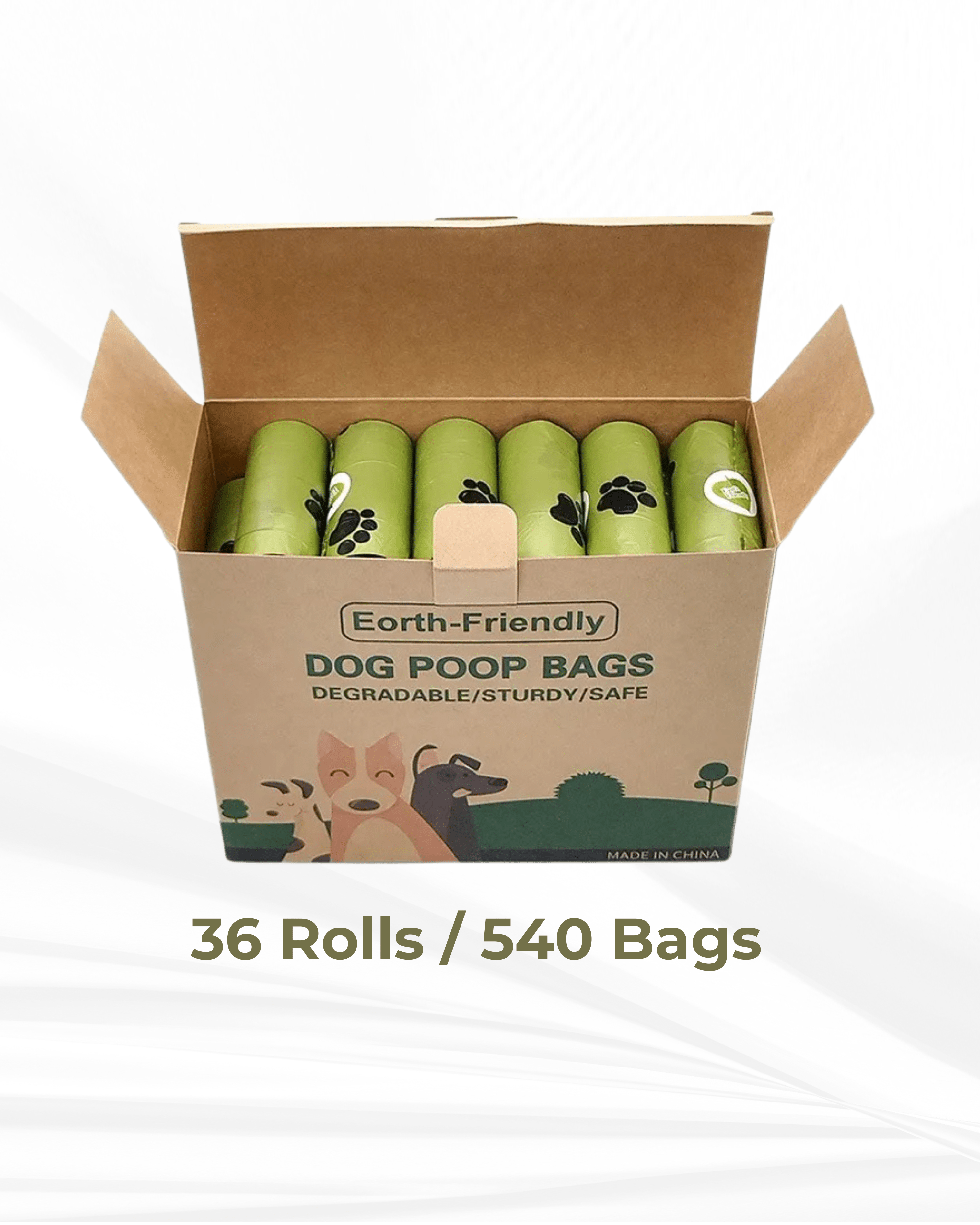 Ridge Hound 36 Roll Pack Biodegradable Dog Poop Bags