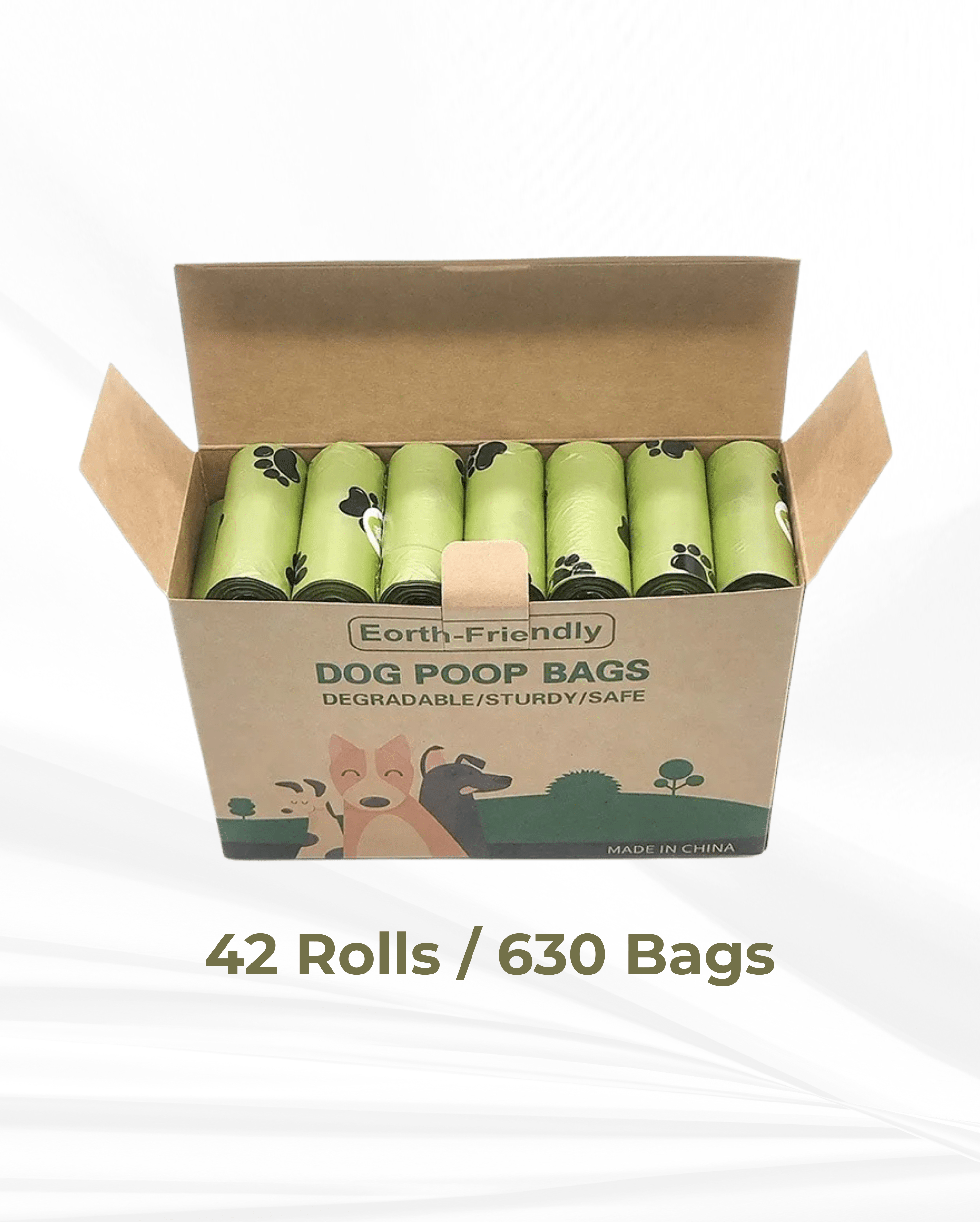 Ridge Hound 42 Roll Pack Biodegradable Dog Poop Bags