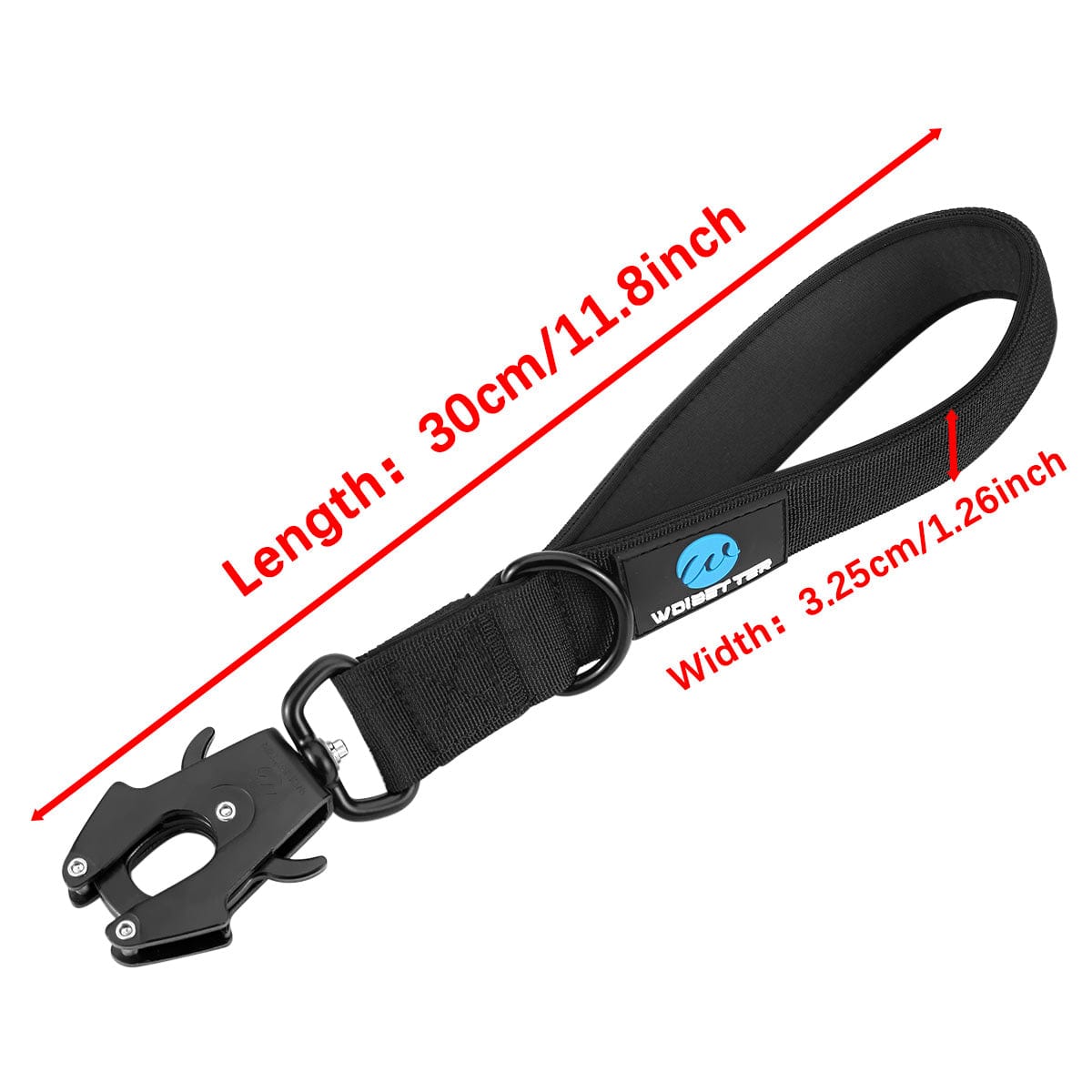 Ridge Hound Short Padded Handle Dog Lead